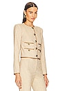view 3 of 5 Charisse Jacket in Camel & Cream