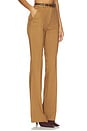 view 2 of 6 Gracie Pant With Belt in Dark Acorn