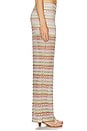 view 3 of 6 Fatima Pant in Deep Ochre & Dove Multi