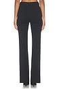 view 5 of 6 Zip-back Gracie Pant in Black