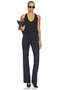 view 6 of 6 Zip-back Gracie Pant in Black