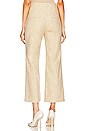 view 3 of 4 Dova Pant in Camel & Cream