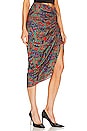 view 2 of 4 Ari Skirt in Flame Red Multi