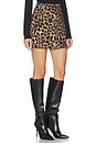 view 2 of 6 MINIFALDA CHLOE in Washed Leopard