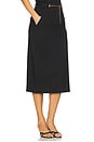 view 2 of 6 Hoffman Skirt With Belt in Black