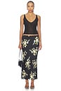 view 5 of 6 Clover Skirt in Black Multi