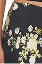 view 6 of 6 Clover Skirt in Black Multi