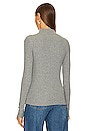 view 3 of 4 Theresa Turtleneck in Heather Grey