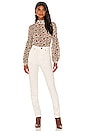 view 5 of 5 Arlene Blouse in Bone Multi