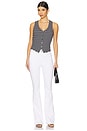 view 4 of 5 Hoorne Top in White & Black