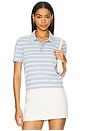view 1 of 4 Brandt Polo in Bluebell & Ivory