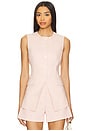 view 1 of 4 Lois Vest in Pink Shell