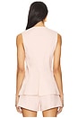 view 3 of 4 Lois Vest in Pink Shell