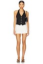 view 4 of 4 Arabella Vest in Black