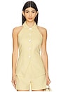 view 1 of 5 Orlinda Vest in Chamomile