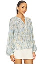 view 2 of 4 Fennel Blouse in Powder Blue Multi