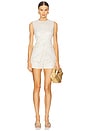 view 4 of 5 CHALECO LOIS in Off White & Gold