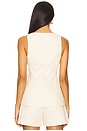 view 3 of 4 Avalina Vest in Ecru