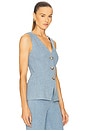 view 2 of 4 Avalina Vest in Blue Mirage
