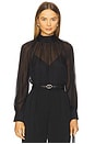 view 1 of 4 Alyssa Blouse in Black