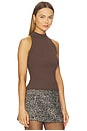 view 2 of 4 Yuna Knit Top in Dark Umber