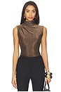 view 1 of 5 Mylie Sleeveless Top in Gold