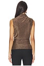 view 3 of 5 Mylie Sleeveless Top in Gold