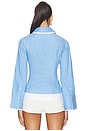 view 3 of 4 Bonnie Shirt in Cadet