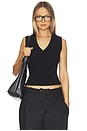 view 1 of 4 PULL SID SLEEVELESS in Black