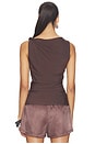 view 3 of 4 Otessa Top in Dark Mocha