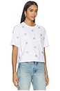 view 2 of 5 Embellished Sebastian Tee in White