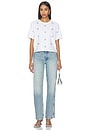 view 4 of 5 Embellished Sebastian Tee in White