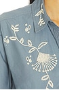 view 5 of 5 Aderes Shirt in Blue Steel
