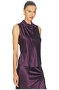 view 2 of 4 Tam Top in Dark Eggplant