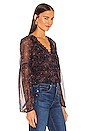 view 2 of 4 BLUSA JAYCE in Black Multi