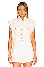 view 2 of 5 ANASTASIA 탑 in Off-White
