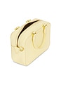 view 5 of 5 Boxy Top Handle Bag in Chamomile