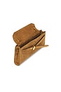 view 5 of 6 Suede Dash Clutch in Acorn
