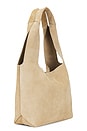 view 3 of 5 Suede Sling Bag in Latte