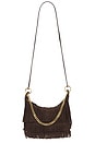 view 1 of 6 Small Fringe Fortune Hobo Bag in Espresso