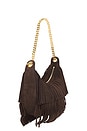 view 4 of 6 Small Fringe Fortune Hobo Bag in Espresso