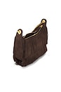 view 5 of 6 Small Fringe Fortune Hobo Bag in Espresso