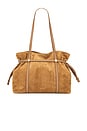 view 1 of 5 Suede Lasso Bag in Acorn