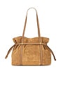 view 2 of 5 Suede Lasso Bag in Acorn