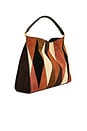 view 4 of 5 Vida Patchwork Hobo Bag in Espresso