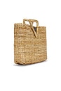 view 3 of 4 SAC FOURRE-TOUT BAMBOO VESPER in Natural Wicker