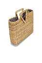 view 4 of 4 SAC FOURRE-TOUT BAMBOO VESPER in Natural Wicker