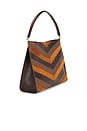 view 4 of 5 Chevron Vida Bag in Tobacco Multi