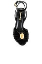 view 4 of 5 Genevieve Sandal in Black