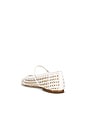 view 3 of 5 Ellie Woven Flat in Coconut & Sand